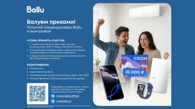Розыгрыш призов от Ballu